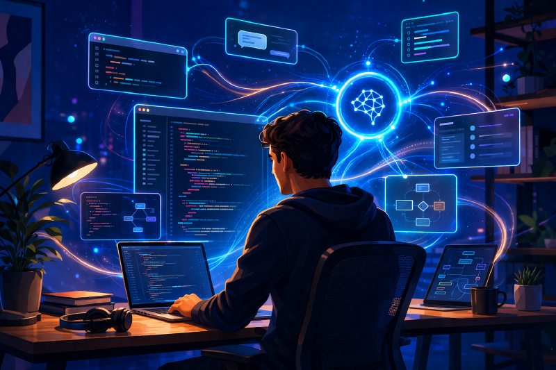 AI-driven programming workspace
