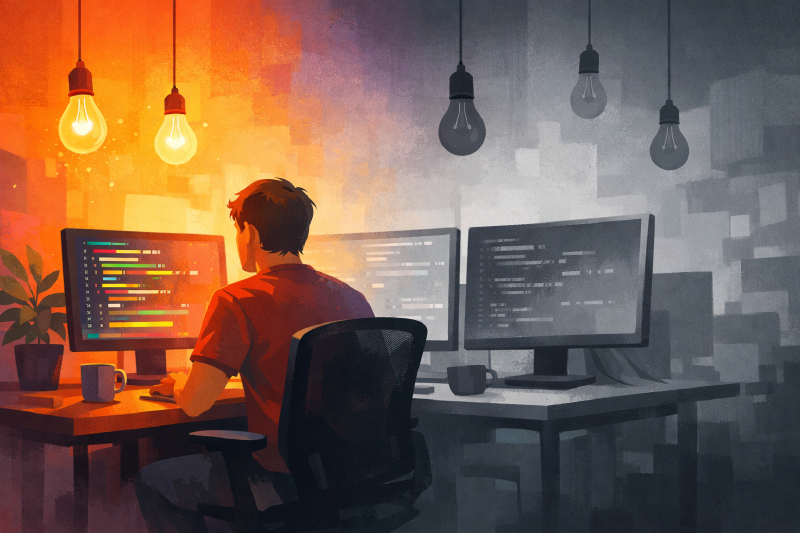 The journey from eager coder to the shadows of seniority