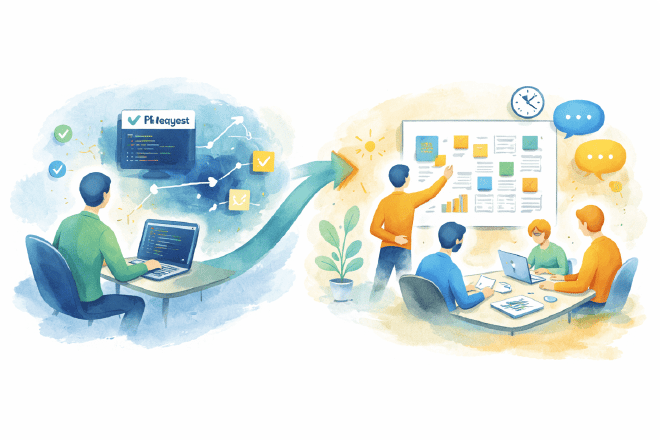 From individual output to team delivery